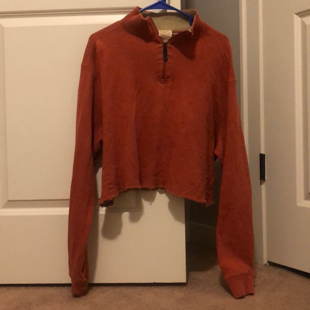Jos.A.Bank orange pullover
